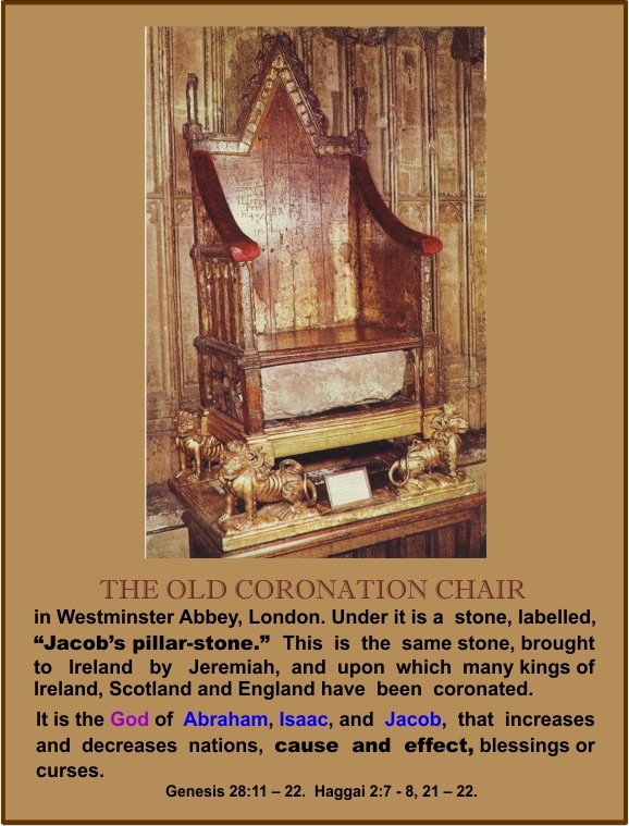 The Old Coronation Chair.
