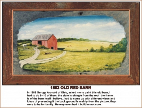 1892 OLD RED BARN